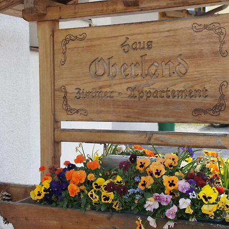 Bed and Breakfast Haus Oberland Sankt Anton am Arlberg Esterno foto